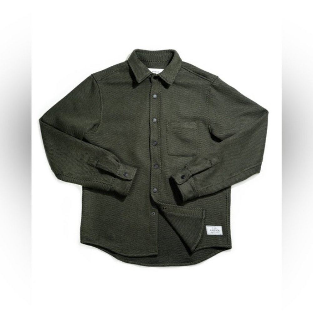 ANIAN Service shirt in Olive Green (M)